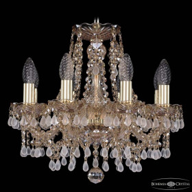 Подвесная люстра Bohemia Ivele Crystal 1410 1410/8/141 G V0300 M721