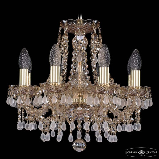 Подвесная люстра Bohemia Ivele Crystal 1410 1410/8/141 G V0300 M721