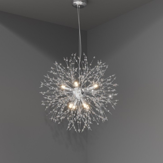 Подвесная люстра LIGHTERA Salyut LE300L-8C