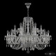 Подвесная люстра Bohemia Ivele Crystal 5402 5402/12+6/300 Ni Clear/M-1F
