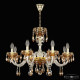 Подвесная люстра Bohemia Ivele Crystal 5417 5417/8/240 G Amber/M-1F K721