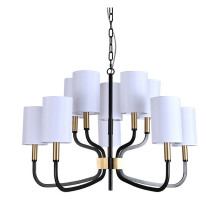 Подвесная люстра Newport DARINA 35210/С black+brass