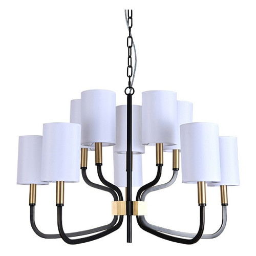 Подвесная люстра Newport DARINA 35210/С black+brass