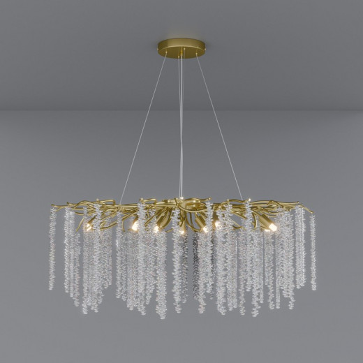 Подвесная люстра LIGHTERA Curls LE303L-11G