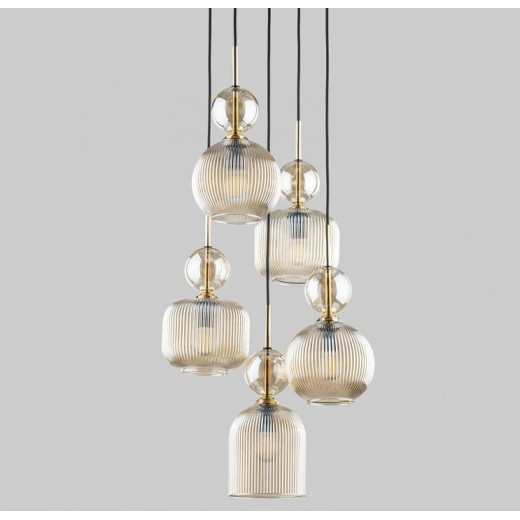 Подвесная люстра TK Lighting Sophia Cognac 11043 Sophia Cognac