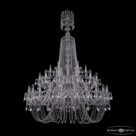 Подвесная люстра Bohemia Ivele Crystal 1402 1402/24+12+6/460/XL-176/2d Ni
