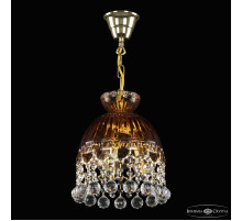 Подвесная люстра Bohemia Ivele Crystal 5478 5478/22 G Amber/M-1G Balls