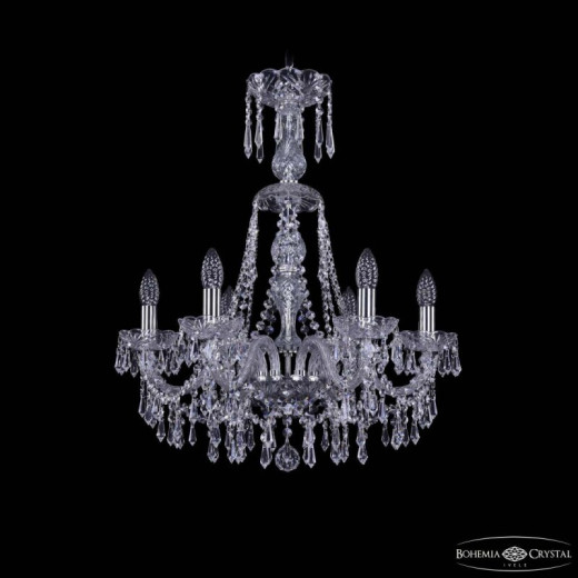 Подвесная люстра Bohemia Ivele Crystal 1403 1403/6/195/XL-65 Ni
