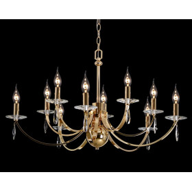 Подвесная люстра ILLUMICO  IL5253-10PLS-25 ELITE