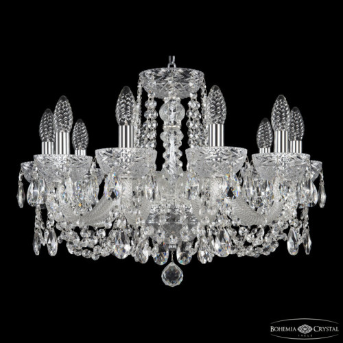 Подвесная люстра Bohemia Ivele Crystal 5402 5402/10/195 Ni Clear/M-1F