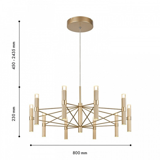 Подвесная люстра Favourite Blick 4759-10P