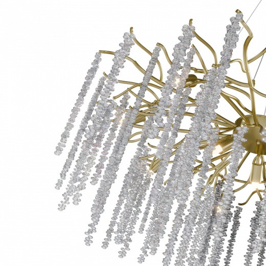 Подвесная люстра LIGHTERA Curls LE303L-11G