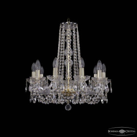 Подвесная люстра Bohemia Ivele Crystal 1402 1402/10/195/h-58 G