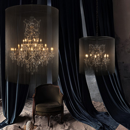 Подвесная люстра Loft it Vaille Crystal 10450/900