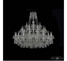 Подвесная люстра Bohemia Ivele Crystal 1409 1409/20+10+5/360 Ni