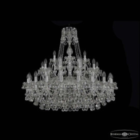 Подвесная люстра Bohemia Ivele Crystal 1409 1409/20+10+5/360 Ni