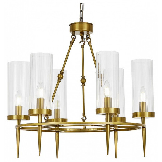 Подвесная люстра LUMINA DECO Moratti LDP 8022-6 MD+PR