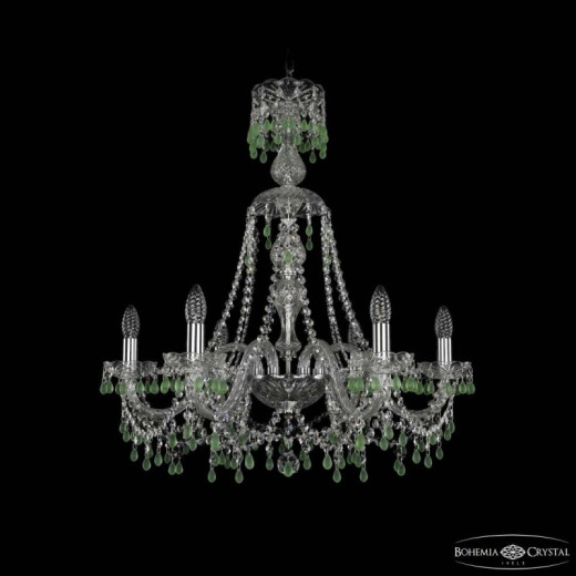 Подвесная люстра Bohemia Ivele Crystal 1410 1410/6/240/XL-74 Ni V5001