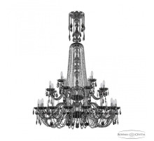 Подвесная люстра Bohemia Ivele Crystal 1402 1402/16+8+4/400/XL-160/2d Ni M731