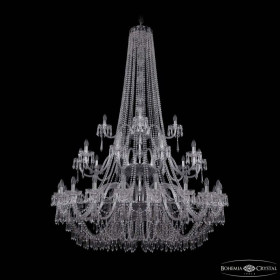 Подвесная люстра Bohemia Ivele Crystal 1403 1403/20+10+5/530/h-203/3d Ni