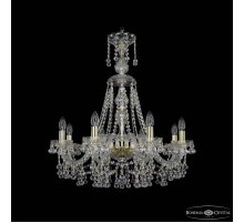 Подвесная люстра Bohemia Ivele Crystal 1409 1409/8/240/XL-75 G