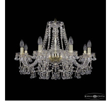 Подвесная люстра Bohemia Ivele Crystal 1409 1409/8/240 G