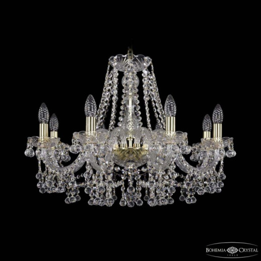 Подвесная люстра Bohemia Ivele Crystal 1409 1409/8/240 G
