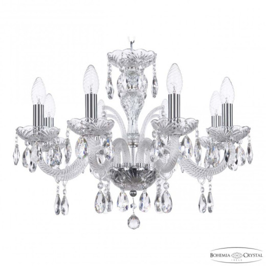 Подвесная люстра Bohemia Ivele Crystal 118 118/8/195 Ni