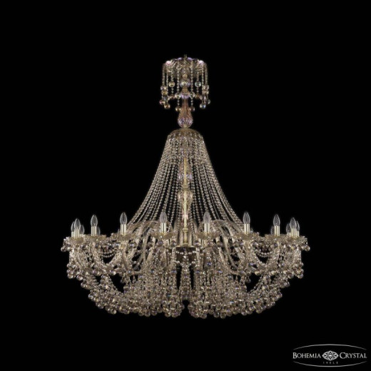 Подвесная люстра Bohemia Ivele Crystal 1409 1409/20/530/XL-160 G M801