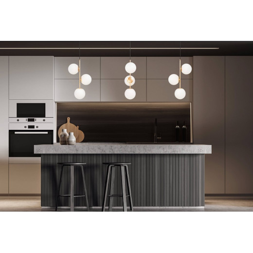 Подвесная люстра LUMINA DECO Stelvio LDP 6041-3 GD