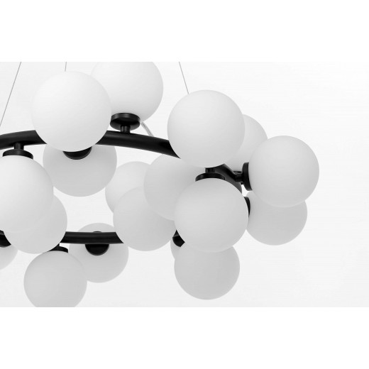 Подвесная люстра LUMINA DECO MARSIADA LDP 6033-25 BK