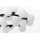 Подвесная люстра LUMINA DECO MARSIADA LDP 6033-25 BK