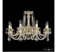 Подвесная люстра Bohemia Ivele Crystal 1402 1402/8/240 G M801