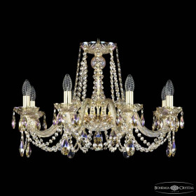 Подвесная люстра Bohemia Ivele Crystal 1402 1402/8/240 G M801