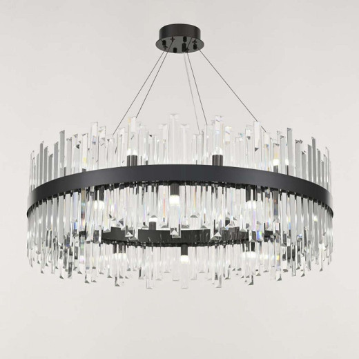 Подвесная люстра Arte Milano Белладжо 440110.840.24.G9.A1 BK