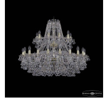 Подвесная люстра Bohemia Ivele Crystal 1409 1409/20+10/360/2d G