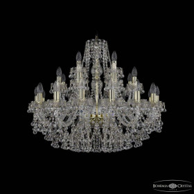 Подвесная люстра Bohemia Ivele Crystal 1409 1409/16+8+4/300 G