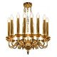 Подвесная люстра iLamp Louvre MD8551-15 GD