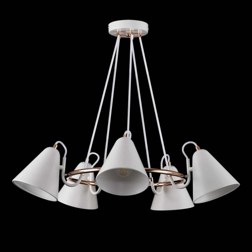 Подвесная люстра Freya Falke Market FR8001PL-05WG