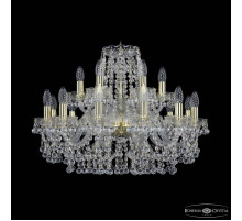 Подвесная люстра Bohemia Ivele Crystal 1409 1409/12+6/240 G