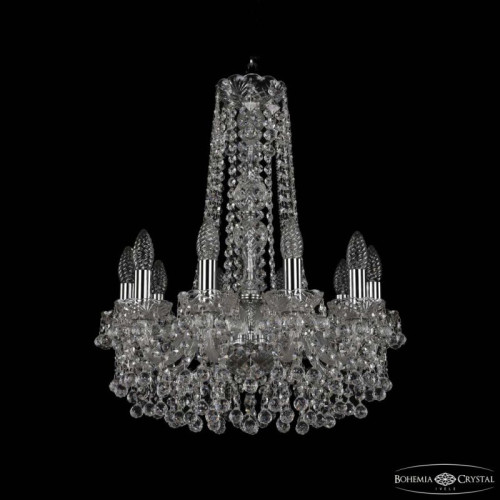 Подвесная люстра Bohemia Ivele Crystal 1409 1409/10/160/h-60 Ni