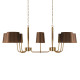 Подвесная люстра Loft it Hilton 10527/8 Brass