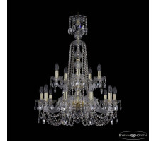 Подвесная люстра Bohemia Ivele Crystal 1402 1402/10+5/240/XL-90/2d G