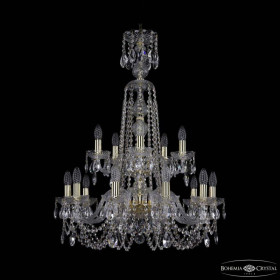 Подвесная люстра Bohemia Ivele Crystal 1402 1402/10+5/240/XL-90/2d G