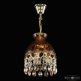 Подвесная люстра Bohemia Ivele Crystal 5478 5478/22 G Amber/M-1G K721