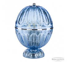 Подвесная люстра Bohemia Ivele Crystal 5480 5480L/22 Ni Aquamarine/M-1H