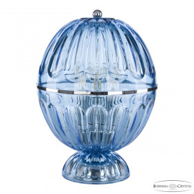 Подвесная люстра Bohemia Ivele Crystal 5480 5480L/22 Ni Aquamarine/M-1H