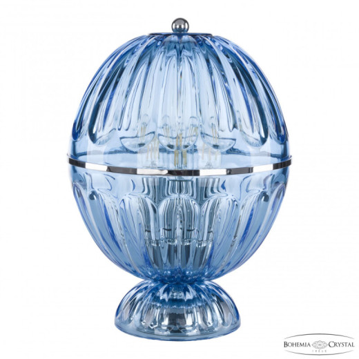 Подвесная люстра Bohemia Ivele Crystal 5480 5480L/22 Ni Aquamarine/M-1H