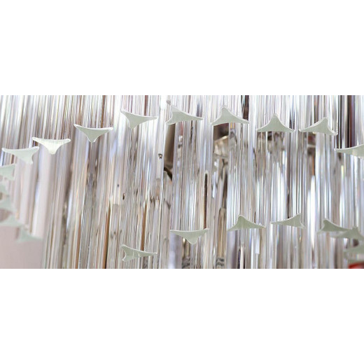 Подвесная люстра Imperiumloft Odeon Chandelier Helix Clear 40,193