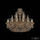 Подвесная люстра Bohemia Ivele Crystal 1409 1409/16+8+4/300 G M721